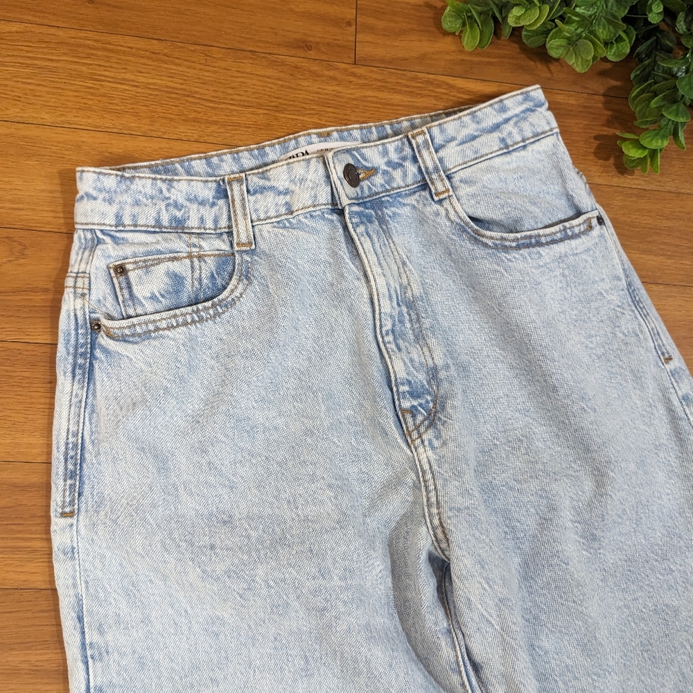 Zara high rise jeans size 6 - Picture 4 of 7